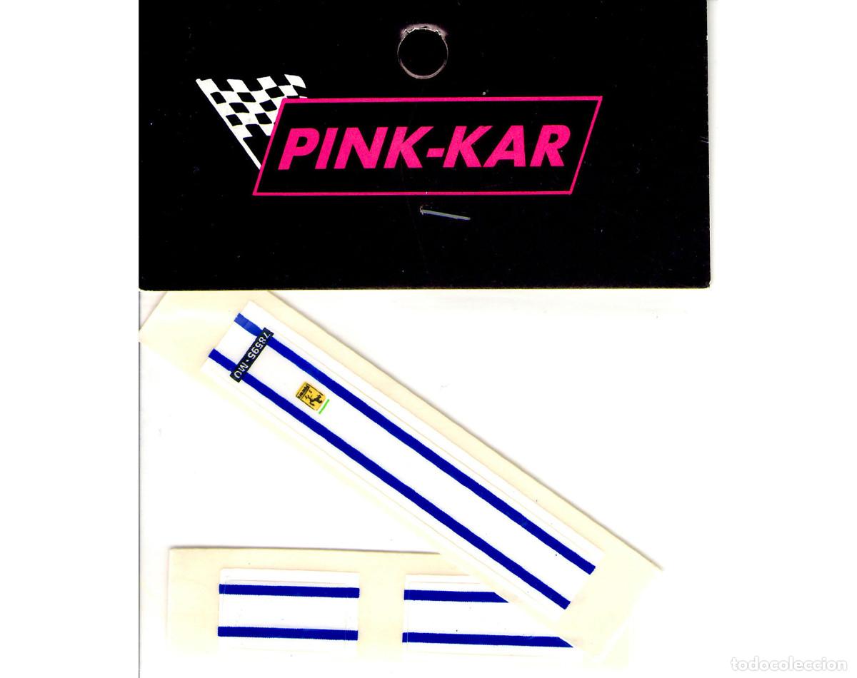 Scalextric: Pink-Kar adhesivos Ferrari 250