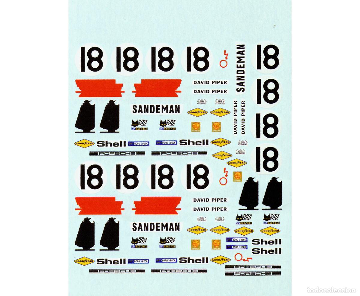 Scalextric: Calcas Porsche 917 Sandeman David Piper