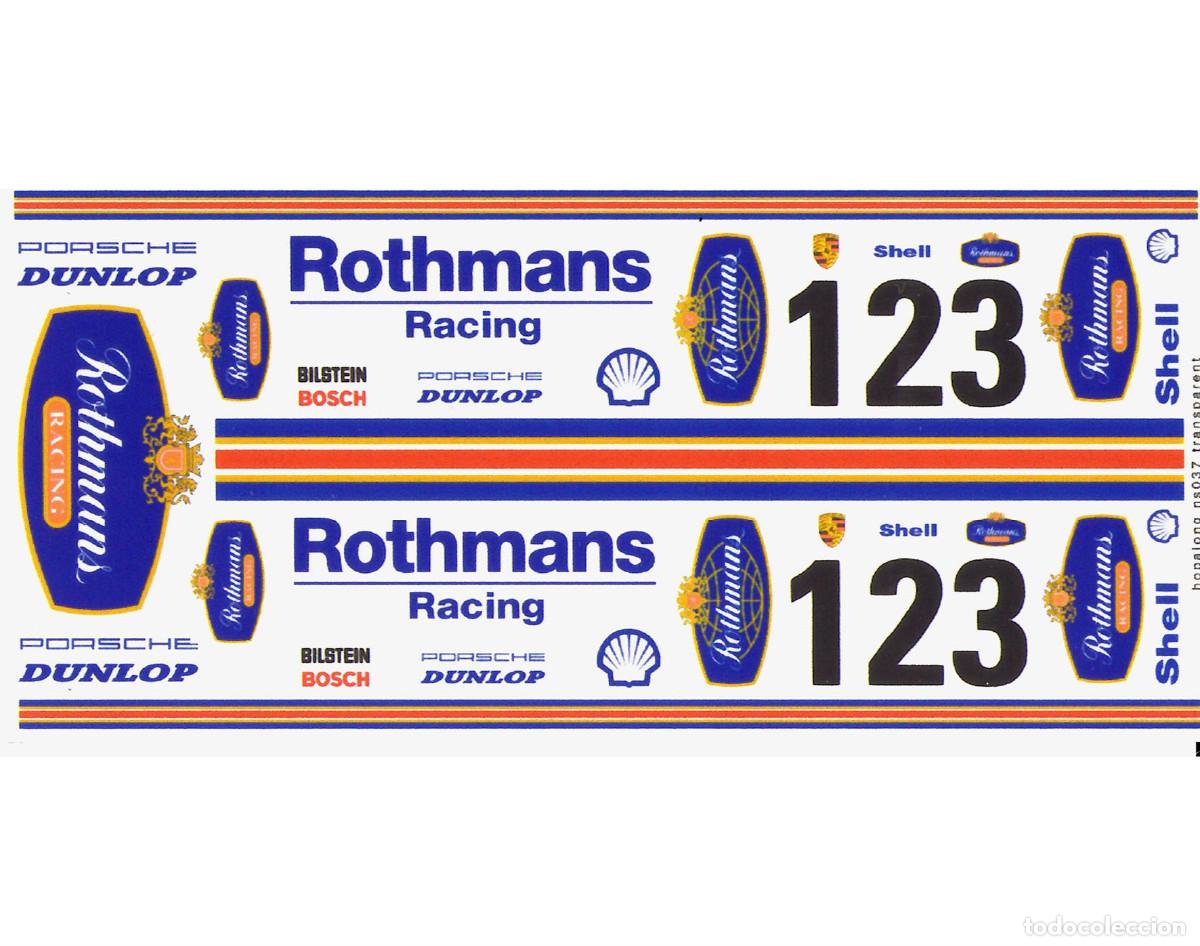 Scalextric: Calcas Porsche Rothmans