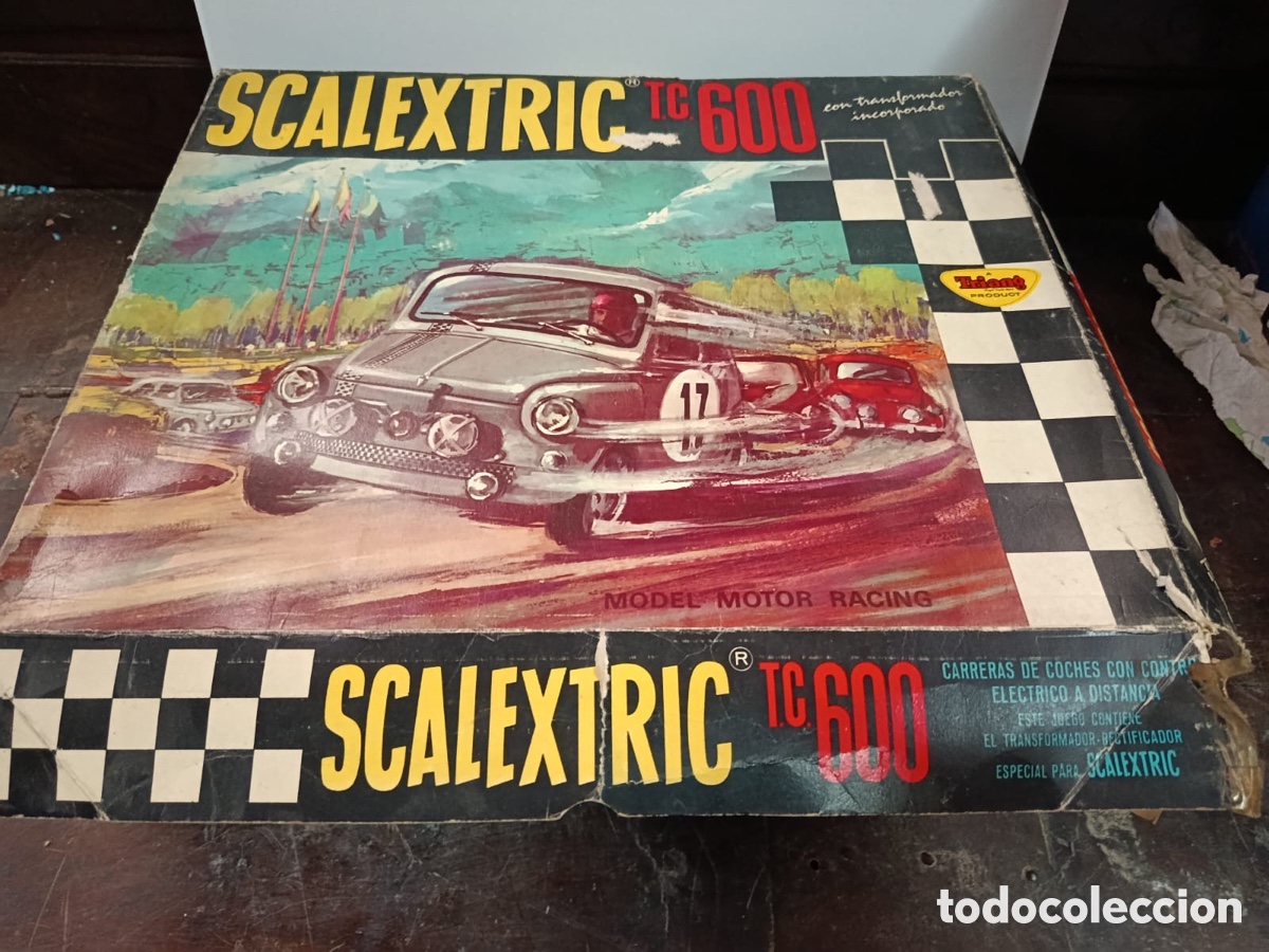 Scalextric: Scalextric TC 600 con caja y manuales completo!