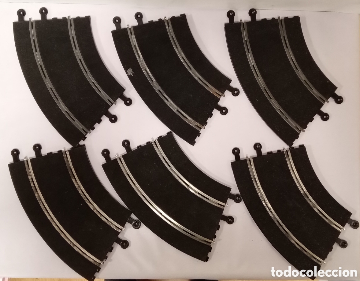 Scalextric: Caja 6 tramo curva standar Scalextric ref 3051 - Foto 2