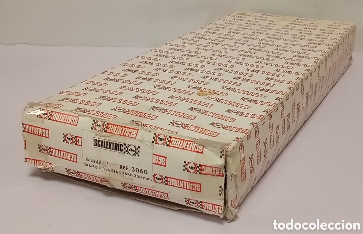 Scalextric: Caja 6 tramo recta standar 350 mm Scalextric ref 3060 - Foto 4