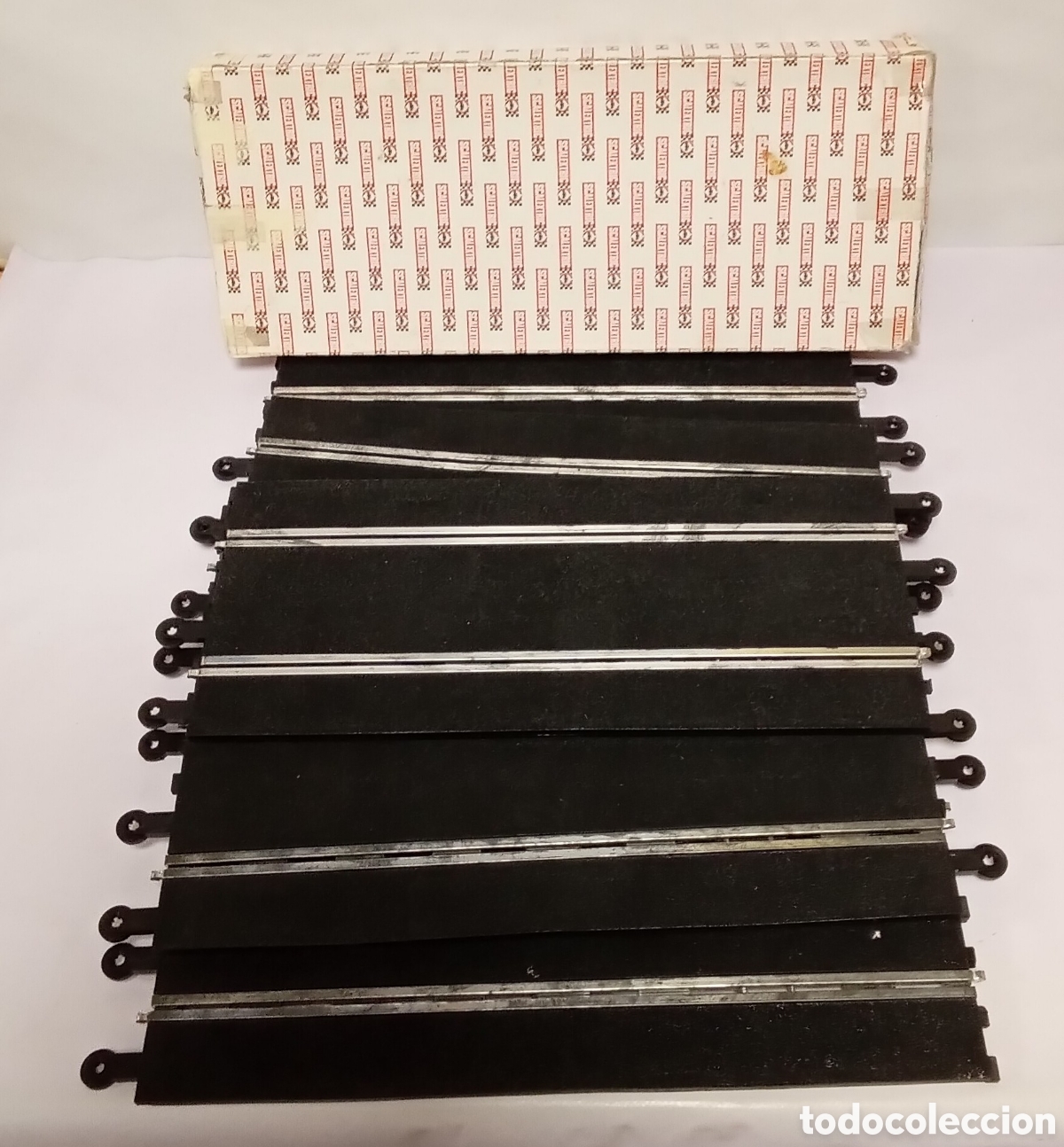 Scalextric: Caja 6 tramo recta standar 350 mm Scalextric ref 3060