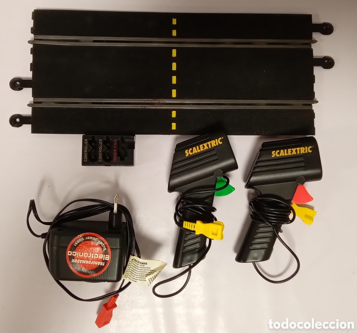 Scalextric: Pista Conexi&oacute;n transformador y mandos para Scalextric