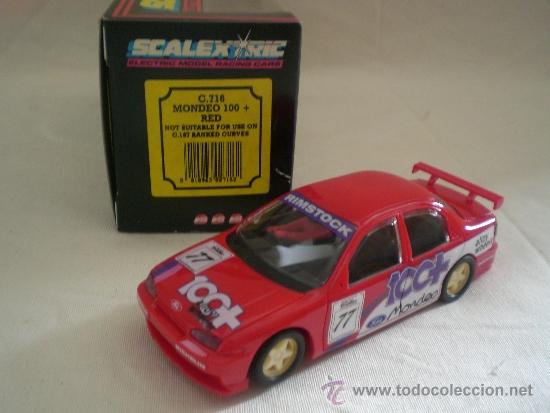 Scalextric: SCALEXTRIC C716 MONDEO 100 + RED - Foto 2