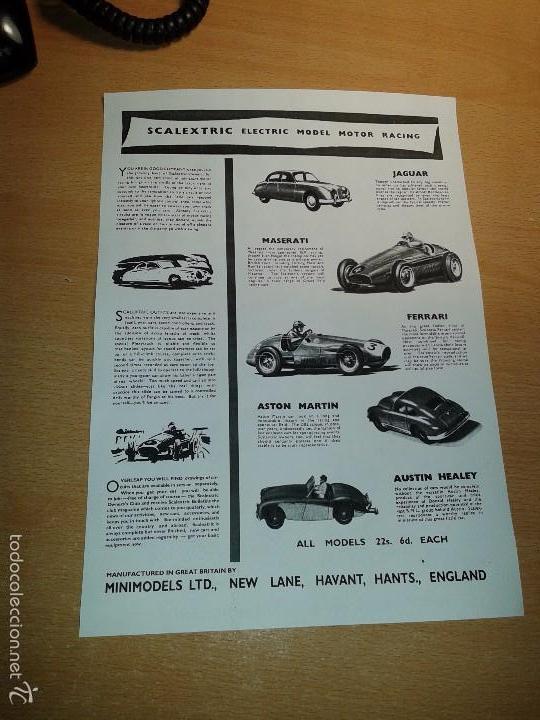 Scalextric: SCALEXTRIC UK PRIMER CAT&Aacute;LOGO - Foto 2