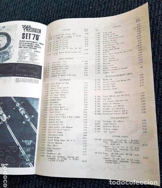 Scalextric: RARO CAT&Aacute;LOGO SCALEXTRIC 1966 - Foto 2