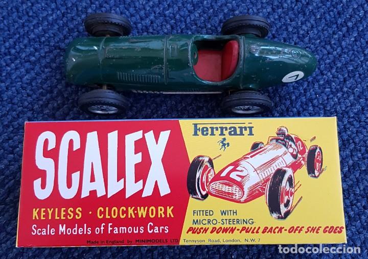 Scalextric: SCALEX TINPLATE FERRARI CAJA (leer descripci&oacute;n). - Foto 1