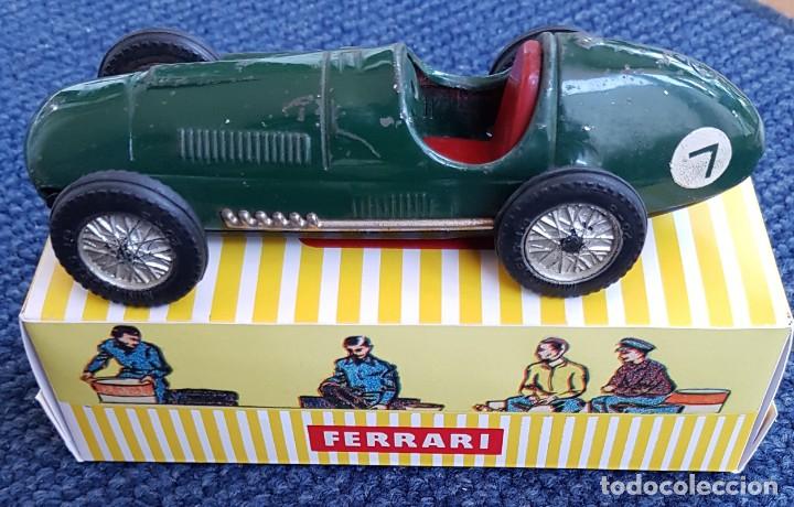 Scalextric: SCALEX TINPLATE FERRARI CAJA (leer descripci&oacute;n). - Foto 4
