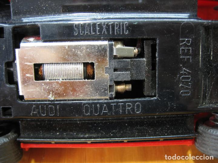 Scalextric: Antiguo coche de Scalextric Audi Quatto - Foto 8