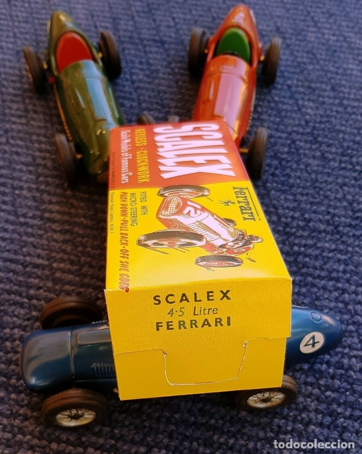 Scalextric: SCALEX TINPLATE FERRARI CAJA - Foto 4