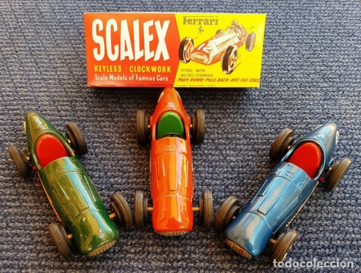 Scalextric: SCALEX TINPLATE FERRARI CAJA - Foto 1
