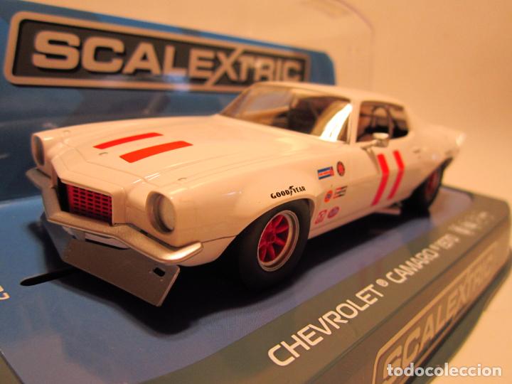 Scalextric: CHEVROLET CAMARO SCALESTRIX UK NUEVO - Foto 2