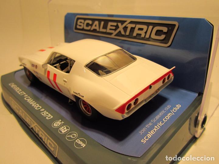 Scalextric: CHEVROLET CAMARO SCALESTRIX UK NUEVO - Foto 3