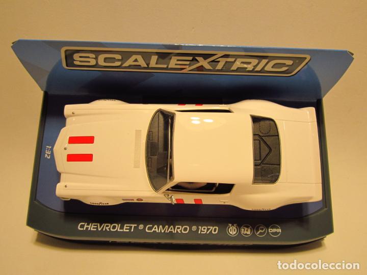 Scalextric: CHEVROLET CAMARO SCALESTRIX UK NUEVO - Foto 6
