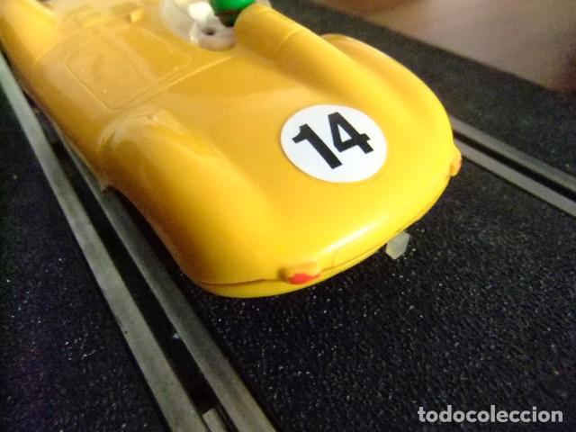 Scalextric: V SCALEXTRIC Triang JAGUAR D Type Ref C 60 amarillo con caja - Foto 4