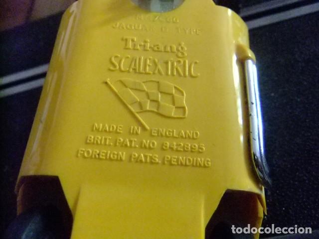 Scalextric: V SCALEXTRIC Triang JAGUAR D Type Ref C 60 amarillo con caja - Foto 6