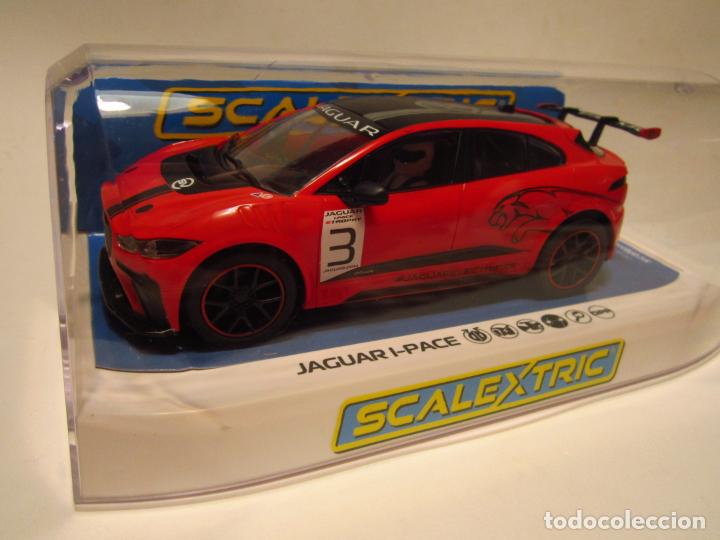 Scalextric: JAGUAR I PACE Etrophy SCALEXTRIC UK NUEVO - Foto 12