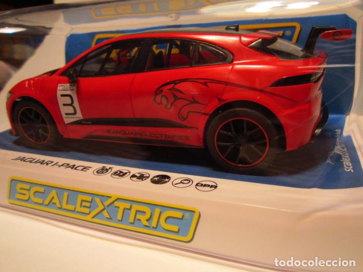 Scalextric: JAGUAR I PACE Etrophy SCALEXTRIC UK NUEVO - Foto 13