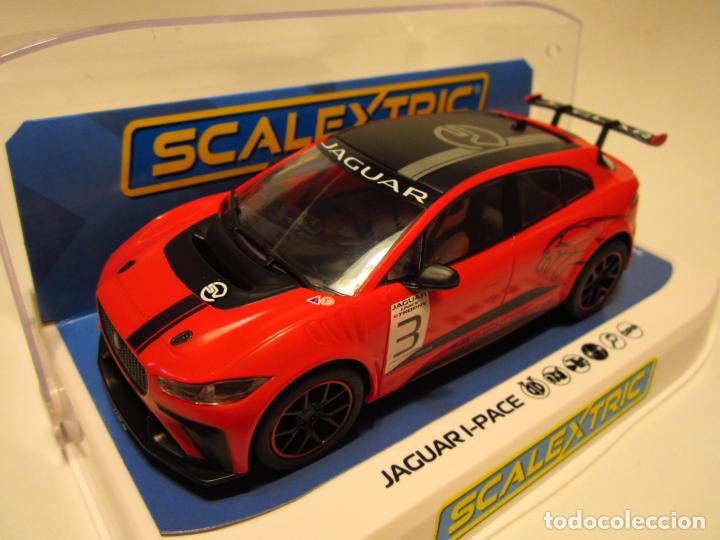 Scalextric: JAGUAR I PACE Etrophy SCALEXTRIC UK NUEVO - Foto 1