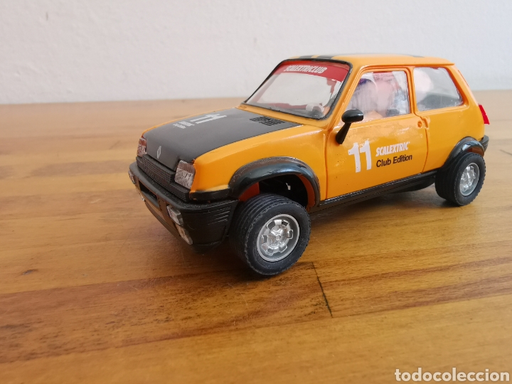 Scalextric: Coche scalextric de SCX Renault 5 Copa naranja n&ordm;11 ref. 6481 - Foto 2