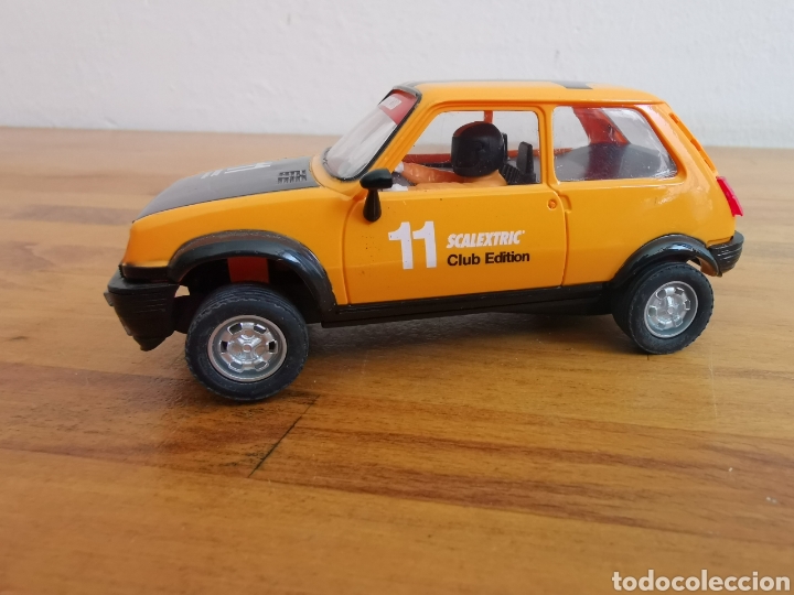 Scalextric: Coche scalextric de SCX Renault 5 Copa naranja n&ordm;11 ref. 6481 - Foto 3