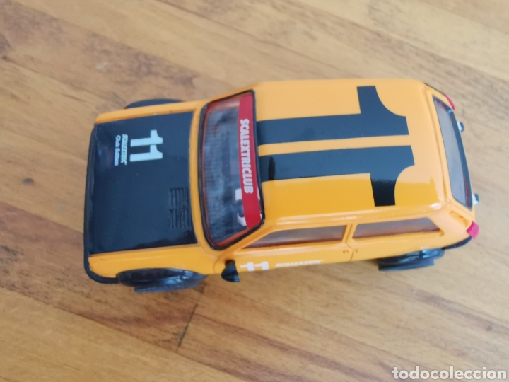 Scalextric: Coche scalextric de SCX Renault 5 Copa naranja n&ordm;11 ref. 6481 - Foto 4