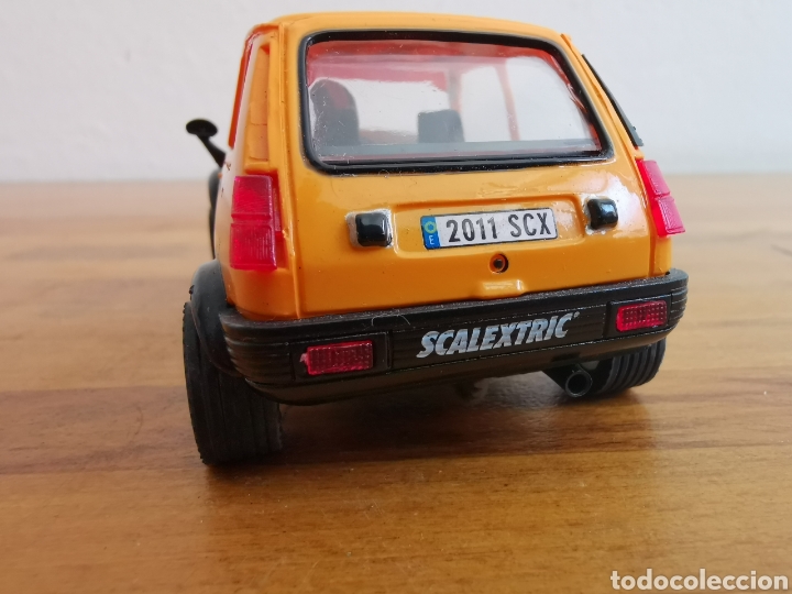 Scalextric: Coche scalextric de SCX Renault 5 Copa naranja n&ordm;11 ref. 6481 - Foto 5