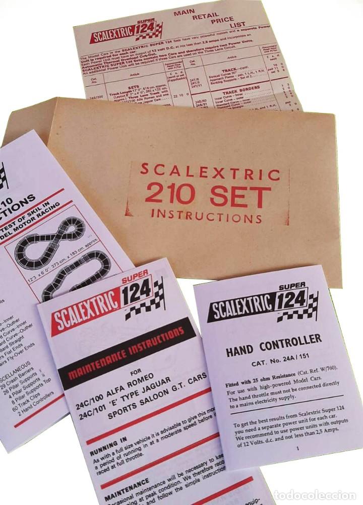 Scalextric: SCALEXTRIC SUPER 124 SET 210 INSTRUCCIONES CIRCUITO ( leer descripción) - Foto 1 - 214493282
