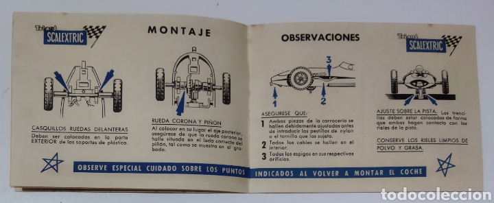Scalextric: Reglamento de SCALEXTRIC a&ntilde;os 60 y Lista de los precios de la &eacute;poca. - Foto 3