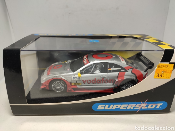 SUPERSLOT MERCEDES CLK DTM VODAFONE N°1 REF. H2391 SCALEXTRIC UK