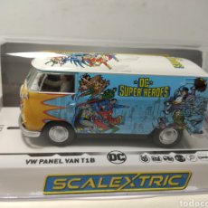 Scalextric: SCALEXTRIC UK VW PANEL VAN T1B DC COMICS REF. C3933 SUPERSLOT. Lote 311431518