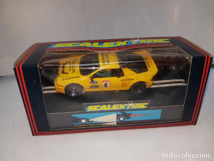 Scalextric: SCALEXTRIC FORD RS 200 RADIOPAGING C.429 DE TRIANG - Foto 1