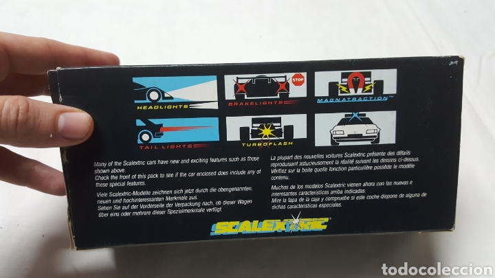 Scalextric: SHELL PORSCHE 962 C.463 DE HORNBY EN CAJA - Foto 3