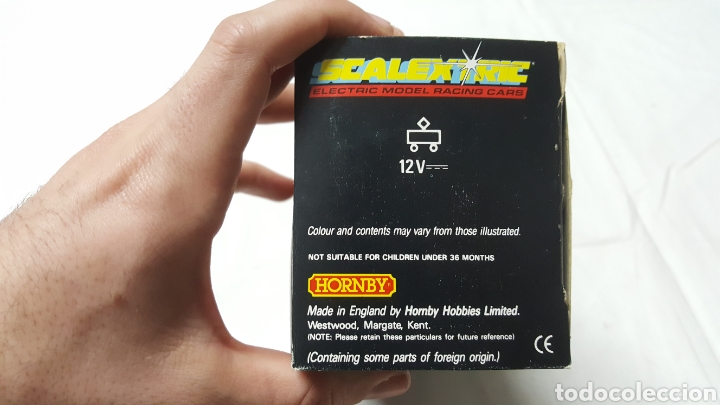 Scalextric: SHELL PORSCHE 962 C.463 DE HORNBY EN CAJA - Foto 7