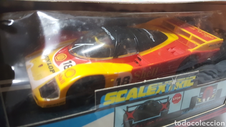Scalextric: SHELL PORSCHE 962 C.463 DE HORNBY EN CAJA - Foto 1