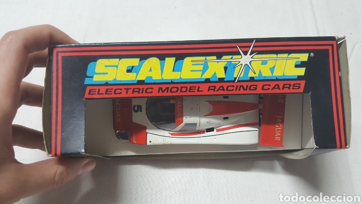 Scalextric: JAGUAR SCALEXTRIC DE HORNBY EN CAJA - Foto 3