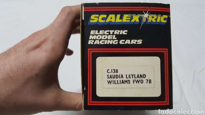 Scalextric C138 Saudia Leyland Williams FWO 7B 