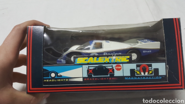 Scalextric: PORSCHE RACING SCALEXTRIC DE HORNBY EN CAJA - Foto 2