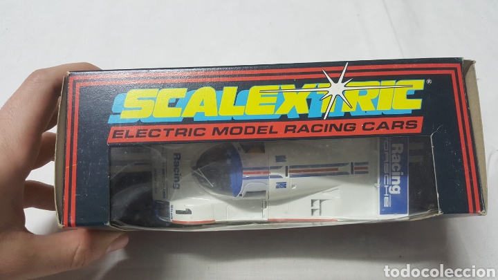 Scalextric: PORSCHE RACING SCALEXTRIC DE HORNBY EN CAJA - Foto 3