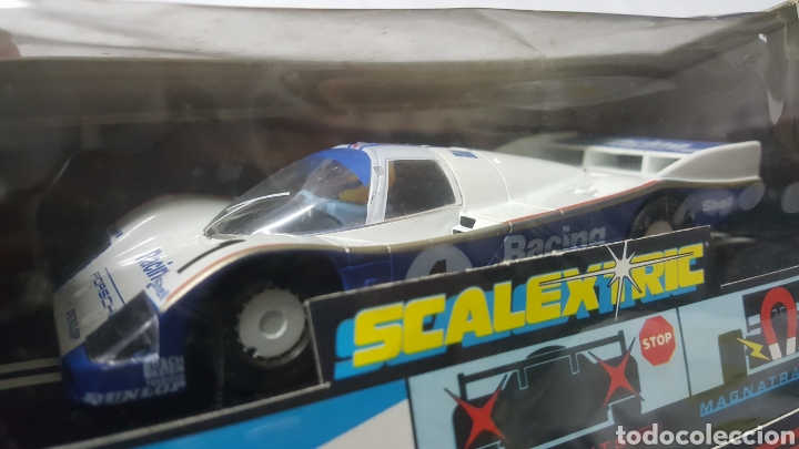 Scalextric: PORSCHE RACING SCALEXTRIC DE HORNBY EN CAJA - Foto 1