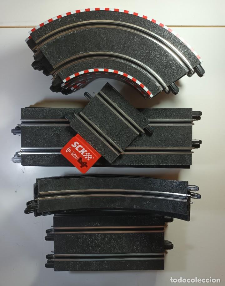 Scalextric: SCX - SCALEXTRIC - LOTE DE TRAMOS - LEER DESCRIPCION - Foto 1