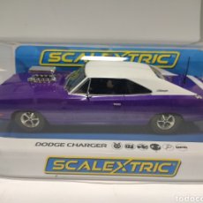 Scalextric: SCALEXTRIC UK DODGE CHARGER PURPLE REF. C4148. Lote 351396374