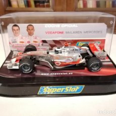 Scalextric: SUPERSLOT HORNBY 1/32 H.2806 MCLAREN MERCEDES MP4/21 ALONSO HAMILTON F1 2007 NUEVO OVP. Lote 355033468