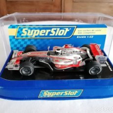 Scalextric: SUPERSLOT HORNBY 1/32 MCLAREN MERCEDES MP4/21 ALONSO HAMILTON F1 2007 NUEVO OVP. Lote 355045443