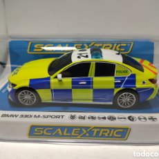 Scalextric: SCALEXTRIC UK BMW 330I M-SPORT EDICIÓN POLICÍA REF. C4165 SUPERSLOT. Lote 363594155