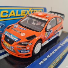 Scalextric: SCALEXTRIC SUPERSLOT C3090 COCHE FORD FOCUS RS WRC EXPERT STOBART VK SLOT CAR. Lote 399459909