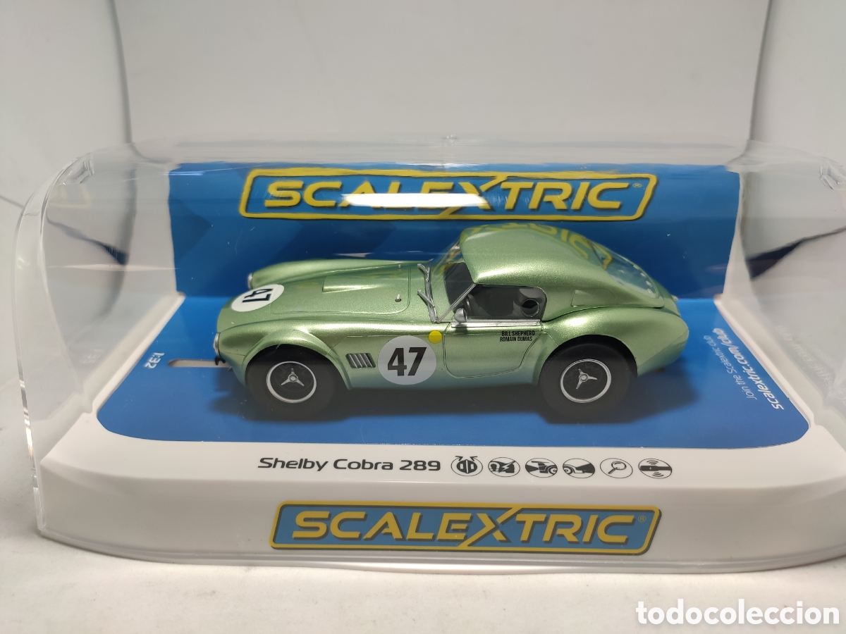 Scalextric C4338 Shelby Cobra 289 1/32 Slot Car.