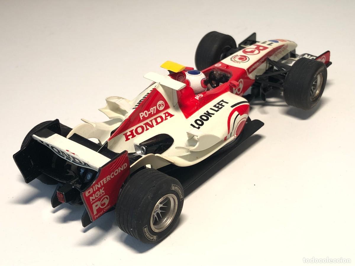 81- Scalextric Superslot HONDA RACING F1 #11 Look Right slot car 1:32 F-1  Hornby