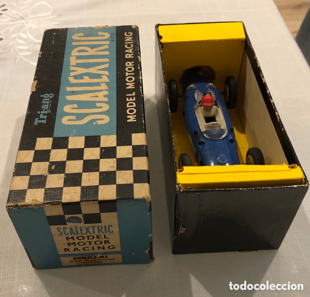 Scalextric: SCALEXTRIC TRIANG FERRARI C62 UK - Foto 7